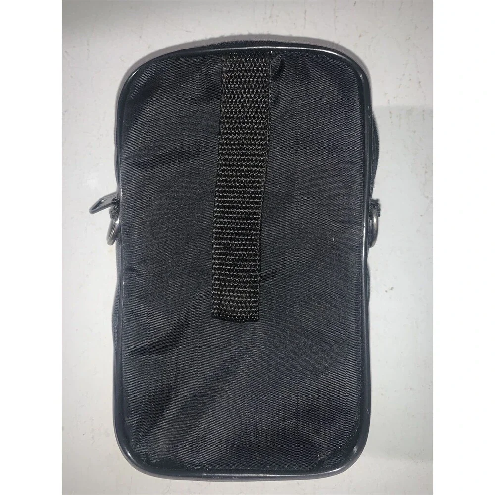 Sun Valley Vintage Camera Bag Gray Black Padded Pockets Shoulder Strap